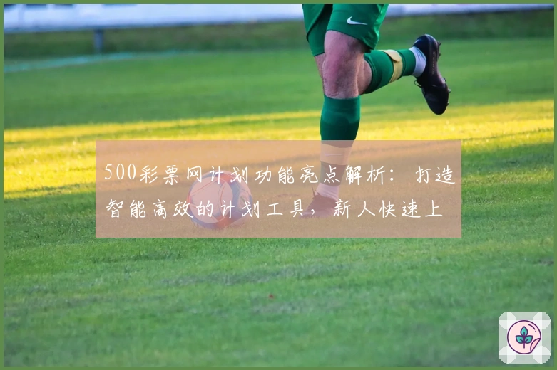 500彩票网计划功能亮点解析:打造智能高效的计划工具,新人快速上手指南